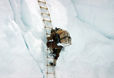 in Khumbu icefall