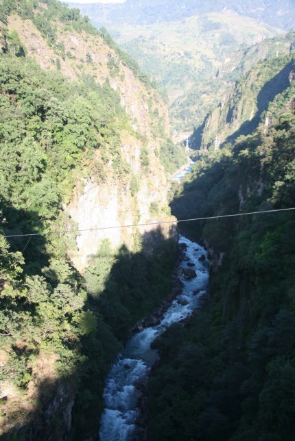 Rongshar gorge