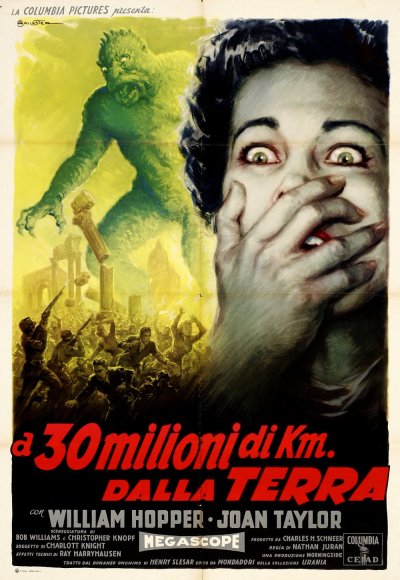 20 million miles Italian poster