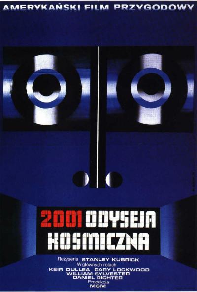 Polish poster for "2001: A Space Odyseey"