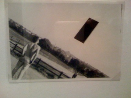 Early thoughts were to "fly" the monolith with wires. This idea was later abandoned.