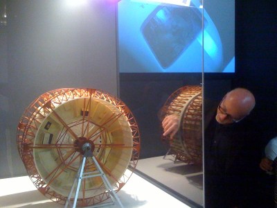 Model of the giant centrifuge set