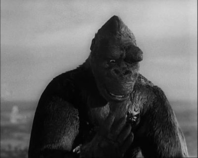 King Kong wounded