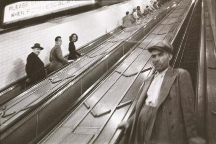 KUBRICK man in subway