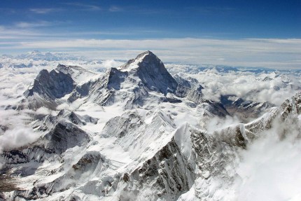 Makalu from Everest summit