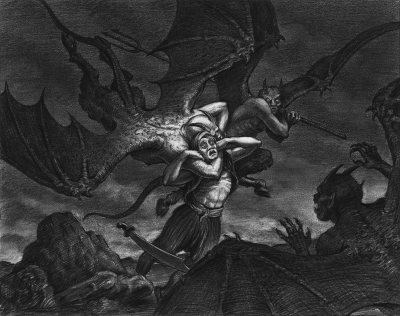 Sinbad Rogue of Mars sketch