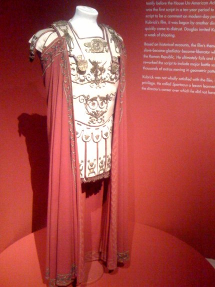 Costume for Crassus (Laurence Olivier)