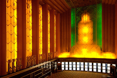 Paramount theater lobby