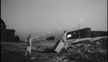 The trial - walking outside