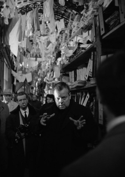 The Trial Welles directing Perkins