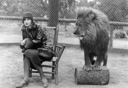 Garbo and Lion