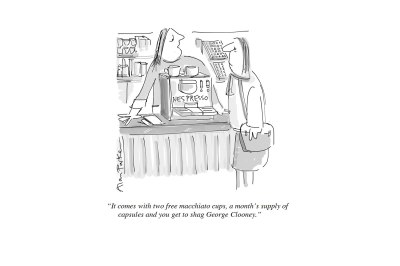 Parker Clooney cartoon