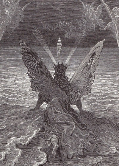 Around, around, flew each sweet sound, Then darted to the Sun; Slowly the sounds came back again, Now mixed, now one by one.