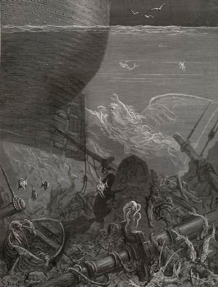"And some in dreams assurèd were Of the Spirit that plagued us so; Nine fathom deep he had followed us From the land of mist and snow.