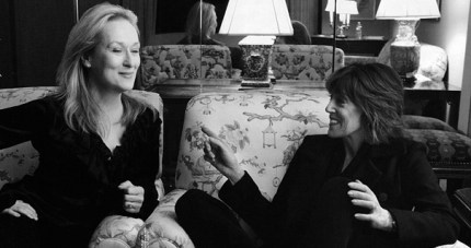 Nora Ephron and Meryl Streep