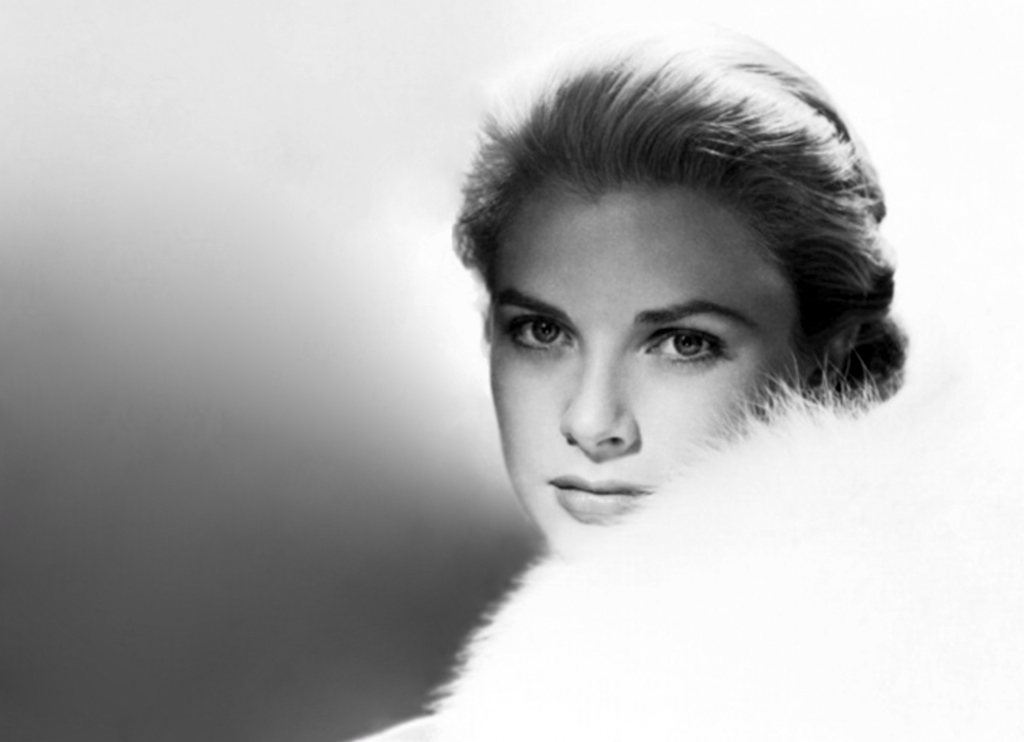 Grace Kelly b&w