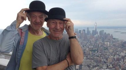 Patrick Stewart Ian McKellen Empire State