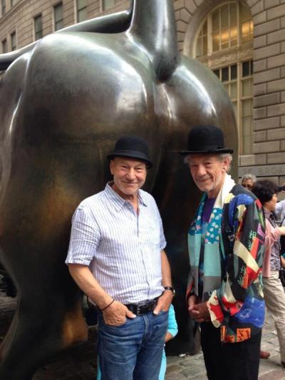 patrick-stewart-ian-mckellen Wall Street