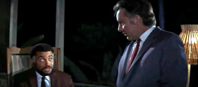 James Earl Jones and Richard Burton in The Comedians 1967