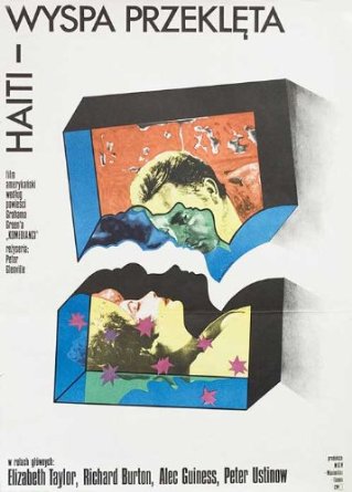 Polish poster for The Comedians