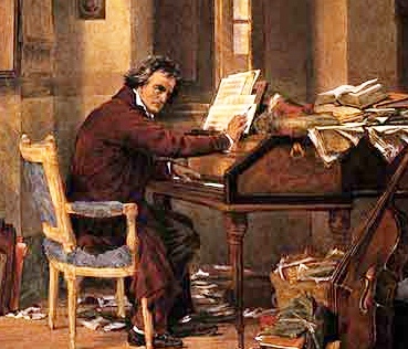 Beethoven at work