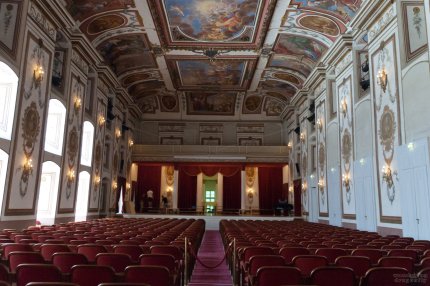 The concert hall at Eisenstadt where the Mass in C had its first performance